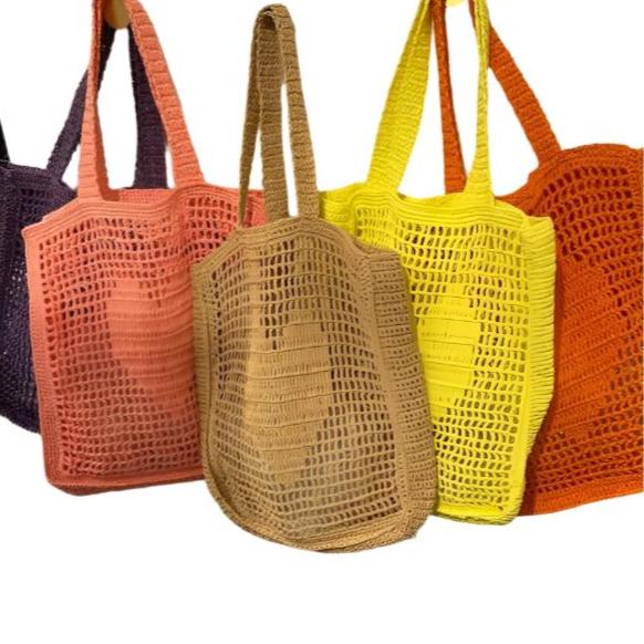 CROCHET BEACH TOTE