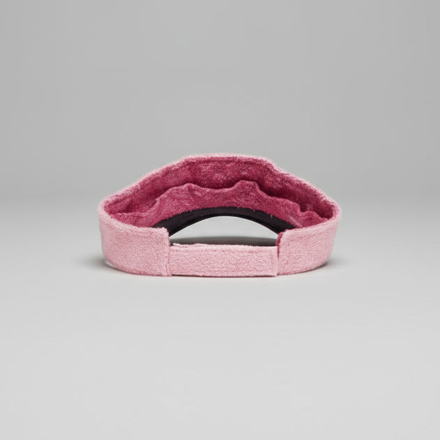 PINK TERRY VISOR