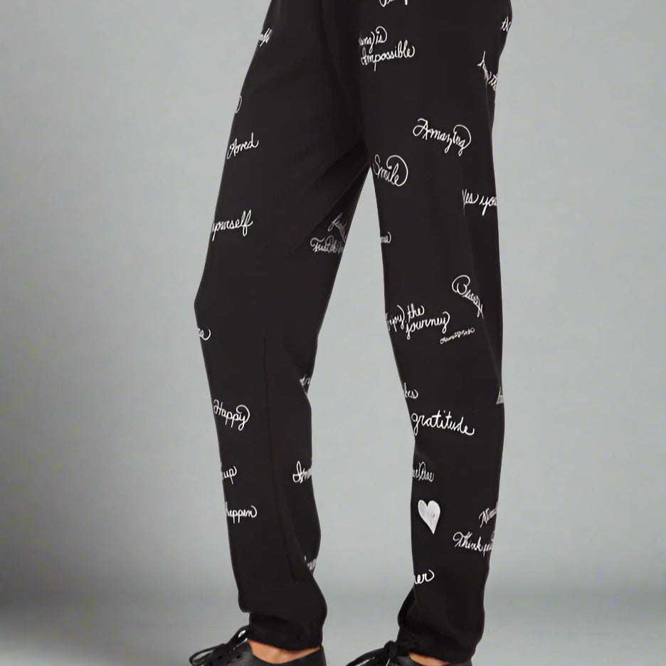 BRYNN HAPPY THOUGHTS JOGGER