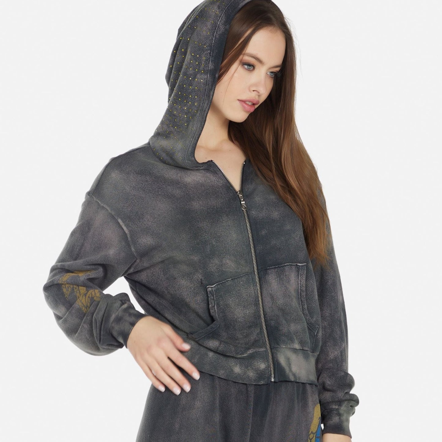 LACHELLE LIGHTNING SNAKE HOODIE