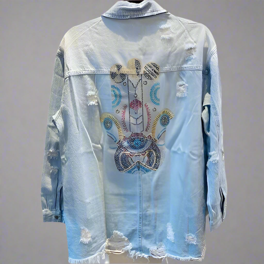 HAMSA DENIM SHIRT/JACKET