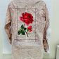 DUSTY EMBRIDERED BLOUSE W PATCH