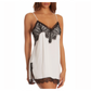 In Bloom by Jonquil Chemise in Ivory and Black Lace