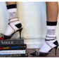 MORE ISSUES THAN VOGUE SOCKS