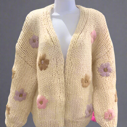 TAYA FLOWER CARDIGAN