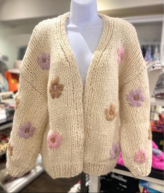 TAYA FLOWER CARDIGAN