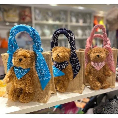 MINI TEDDY BEAR TOTE BAG