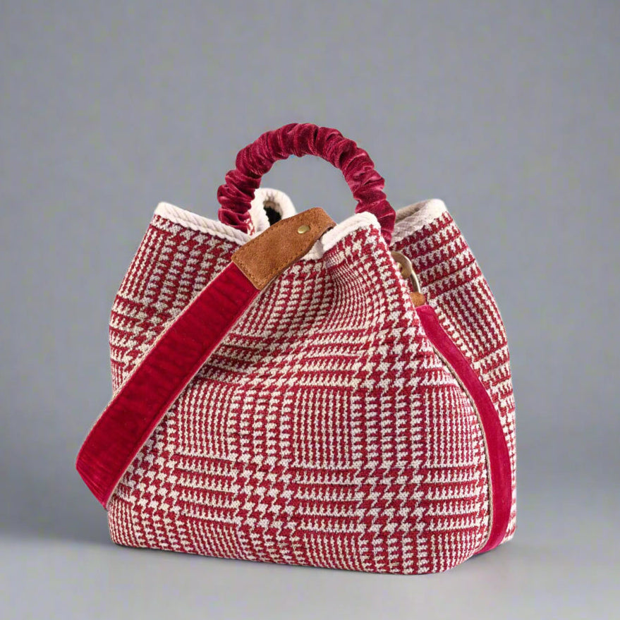 CORAL MADRAS HANDBAG