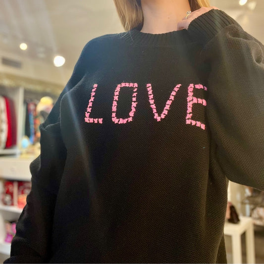 PINK LOVE SWEATER